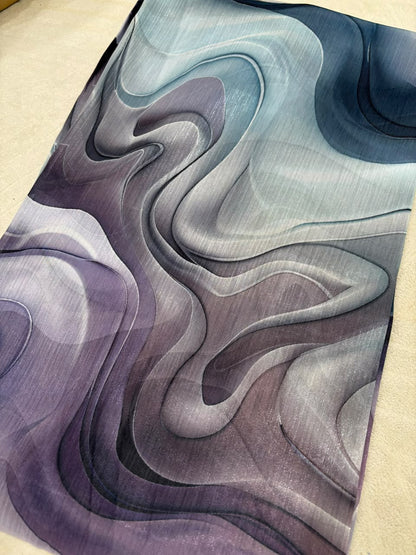 Marble Silk - Lilac Tide