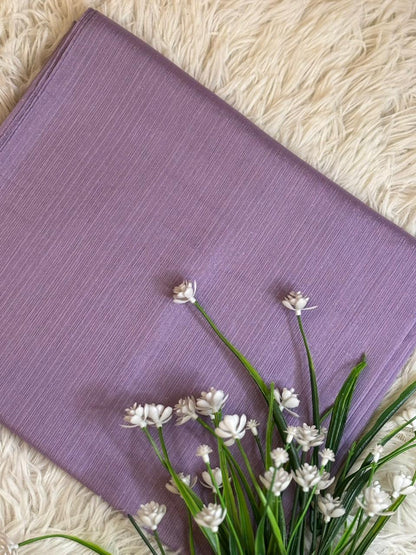 Shimmer Luxe Chiffon - Lilac