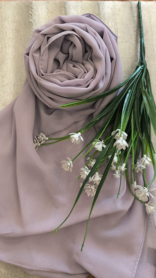 Georgette Chiffon - Lilac