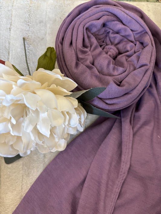 Jersey Hijab - Mauve