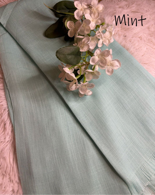 Turkish Lawn Hijab - Mint