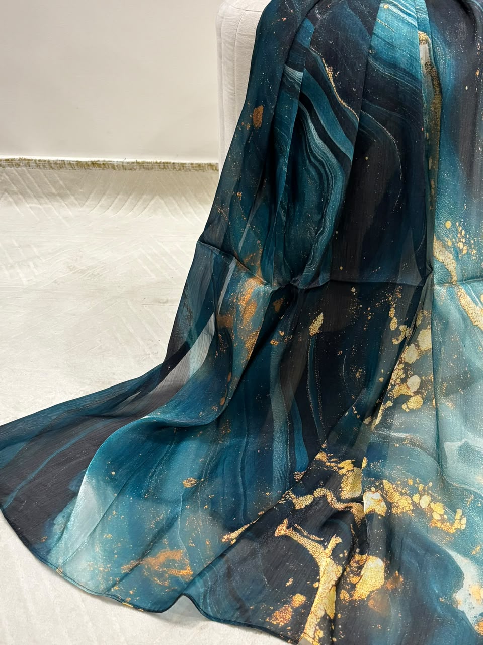 Marble Silk - Ocean Glow