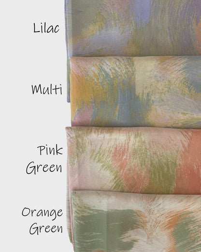 Playful Prints Hijab - Multi