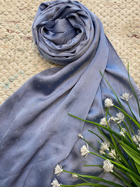 Stardust Silk Luxe - Powder Blue