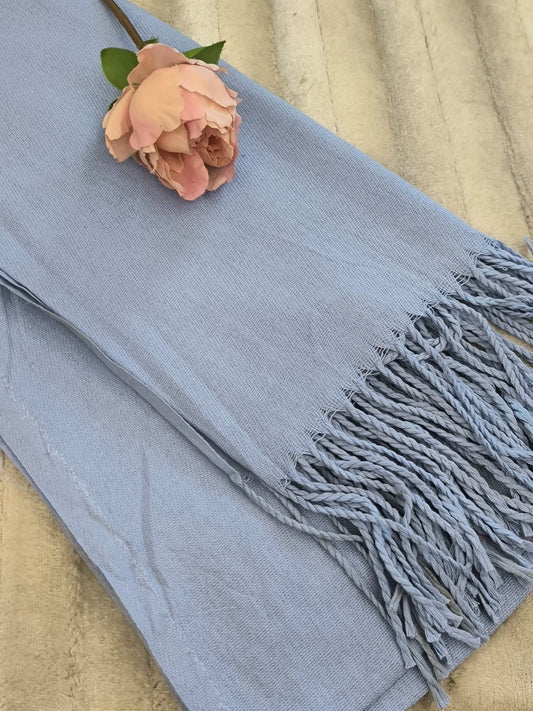 Plain Cashmere - Powder Blue