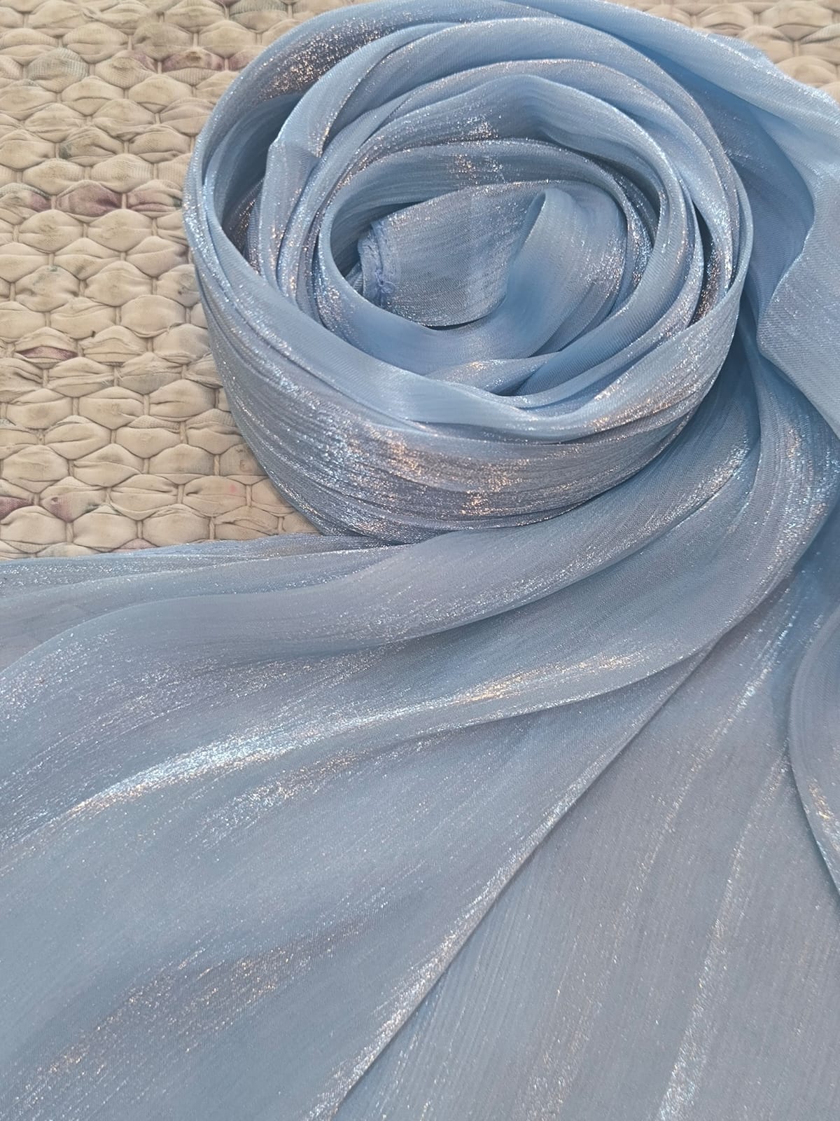 Fairy Dust Hijab - Powder Blue