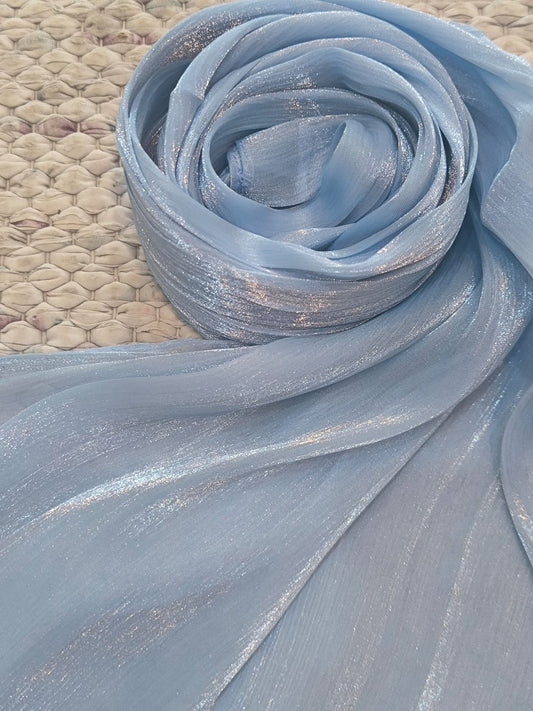 Fairy Dust Hijab - Powder Blue