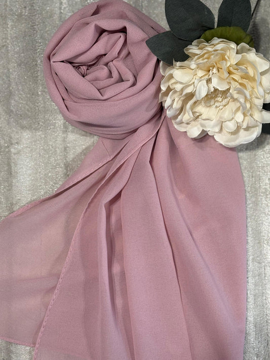 Georgette Chiffon - Rose