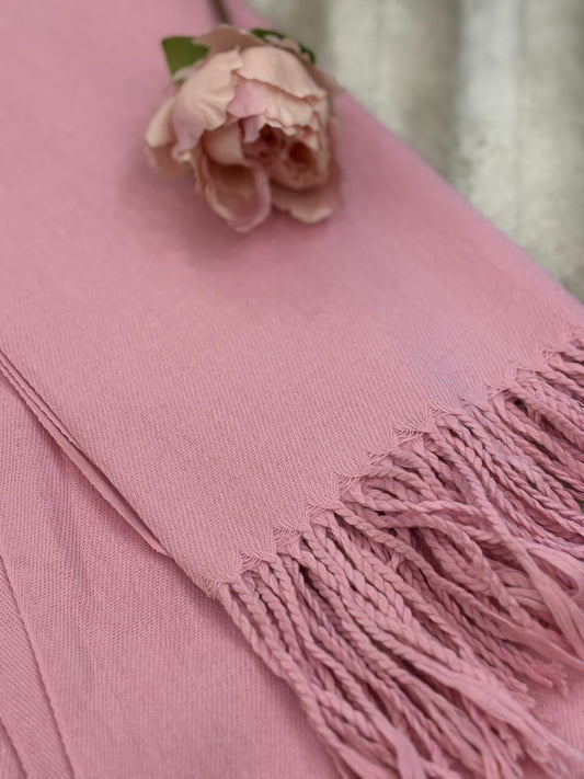 Plain Cashmere - Rose