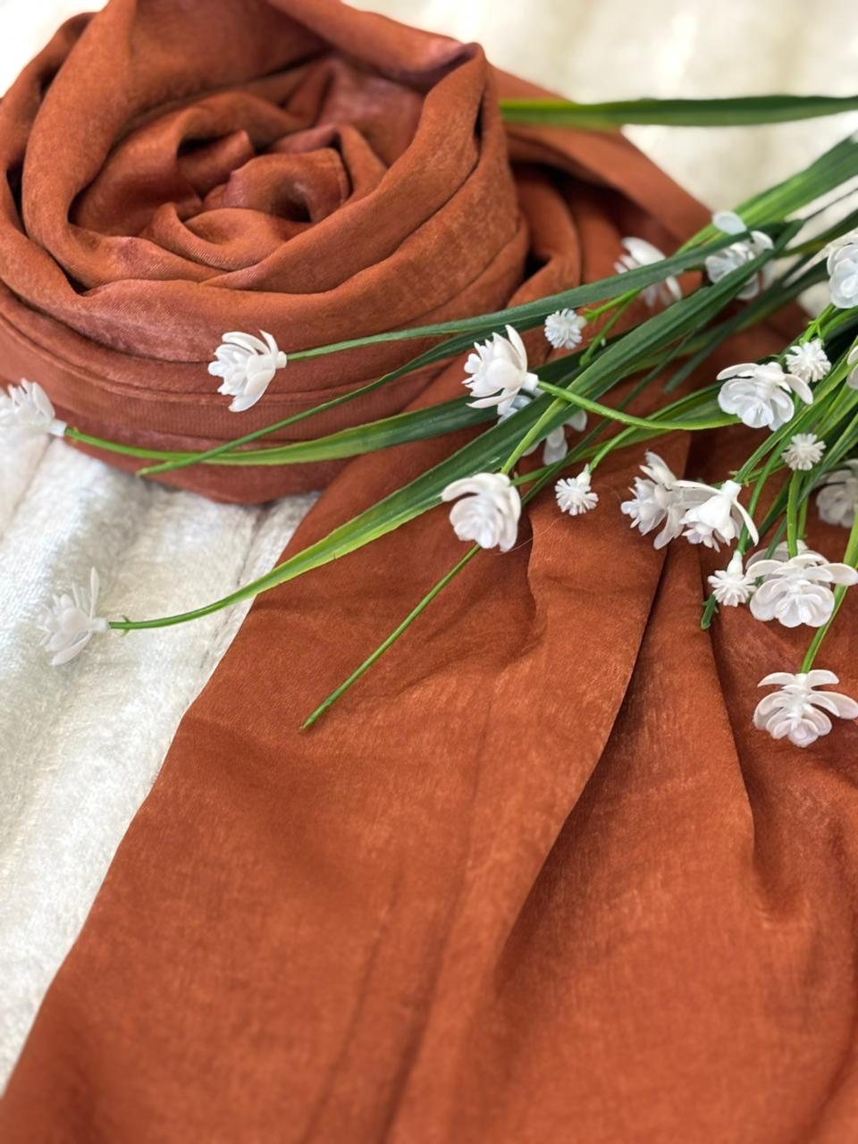 Velvet Silk - Rust