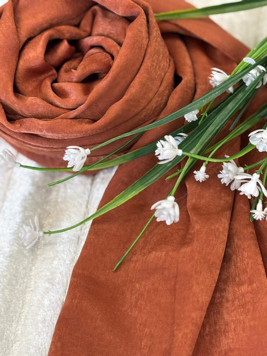 Velvet Silk - Rust