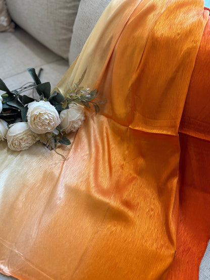 Ombré Silk - Shades of Rust