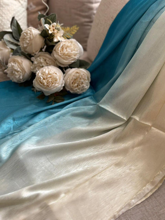 Ombré Silk - Shades of Sky