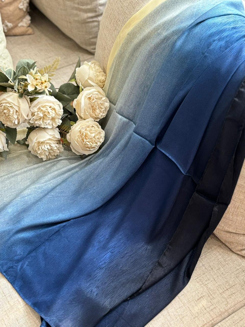 Ombré Silk - Shades of Sky