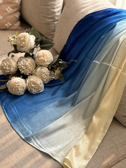 Ombré Silk - Shades of Sky