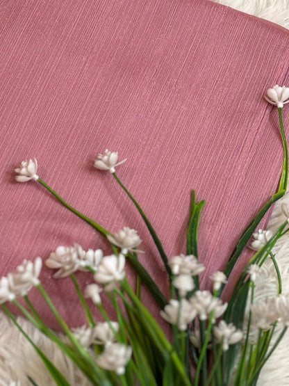 Shimmer Luxe Chiffon - Tea Pink