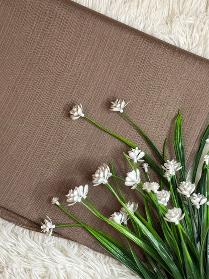 Shimmer Luxe Chiffon - Taupe