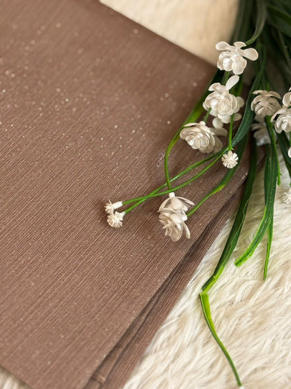 Shimmer Luxe Chiffon - Taupe