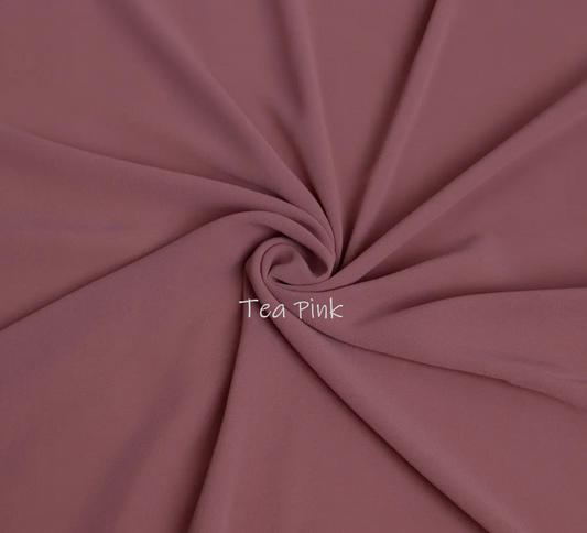 Georgette Chiffon - Tea Pink