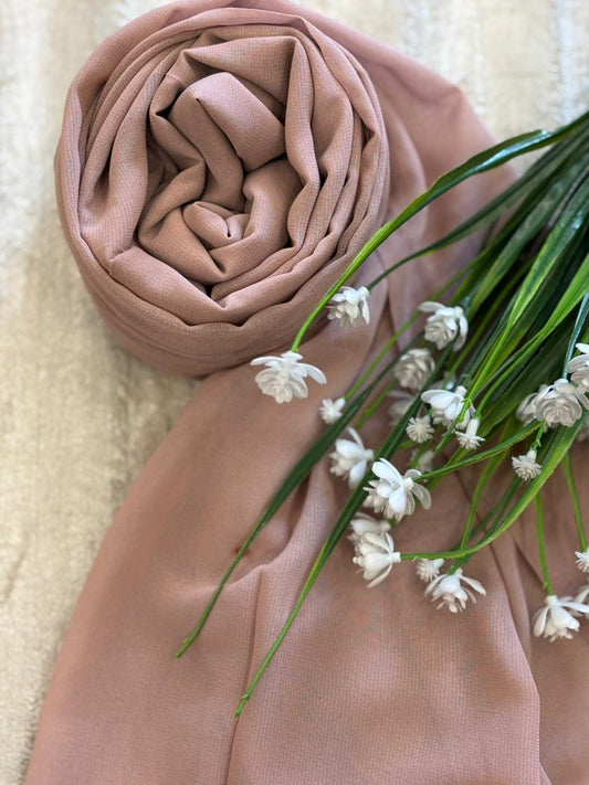 Georgette Chiffon - Tea Pink