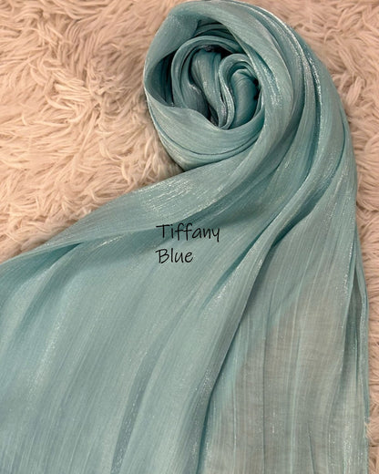 Fairy Dust Hijab - Tiffany Blue