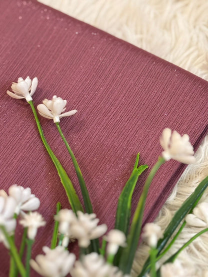 Shimmer Luxe Chiffon - Violet