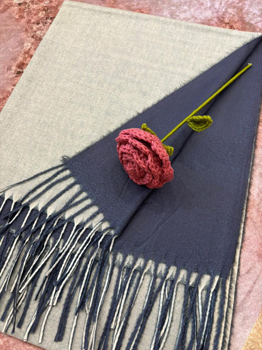 Two-Tone Wool Edit - Cream