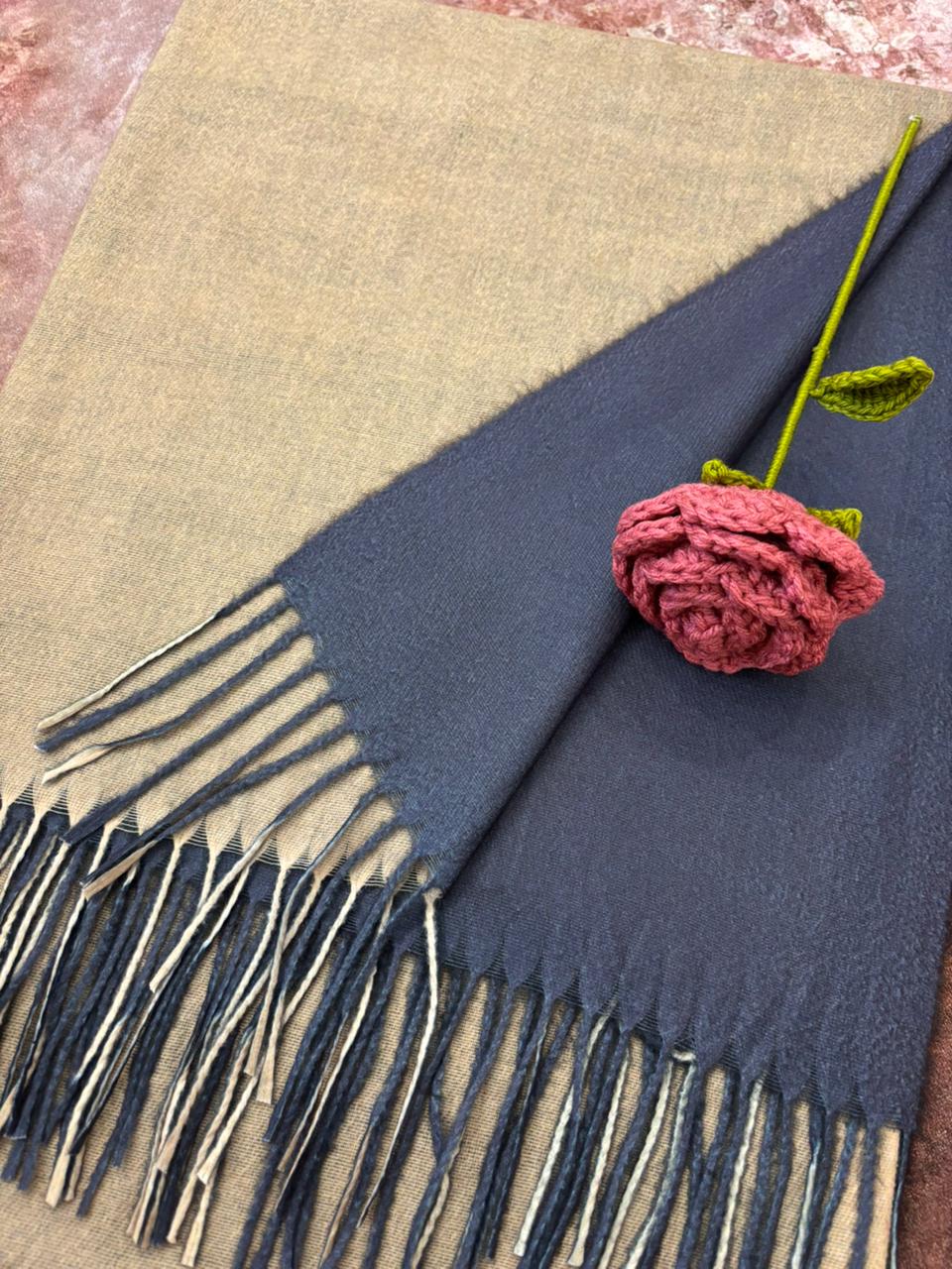 Two-Tone Wool Edit - Beige