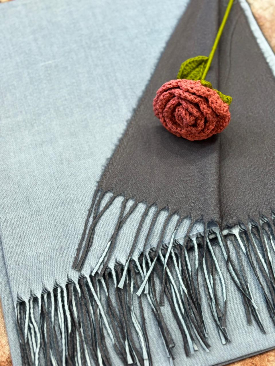 Two-Tone Wool Edit - Powder Blue