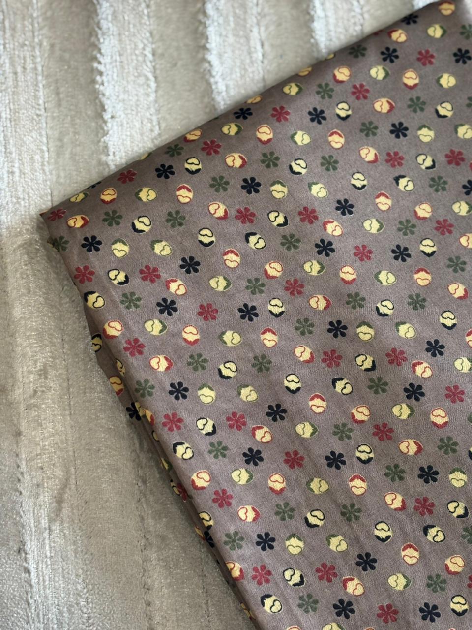 Namaz Chadar - Taupe Print