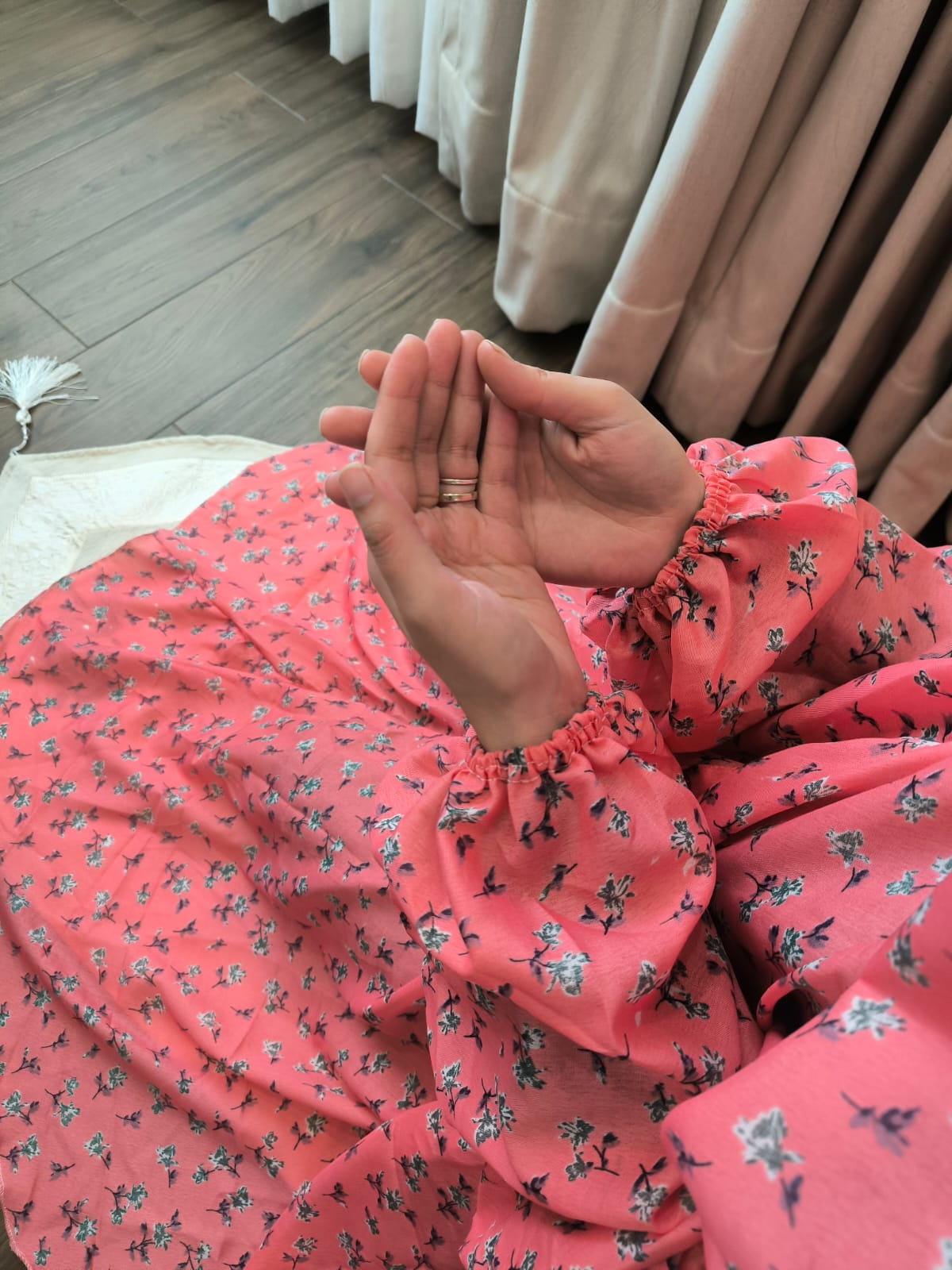 Namaz Chadar - Pink Floral