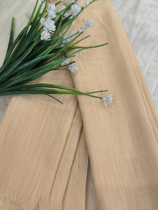 Turkish Lawn Hijab - Ivory