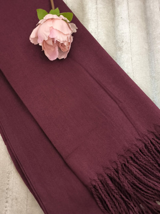 Plain Cashmere - Wine