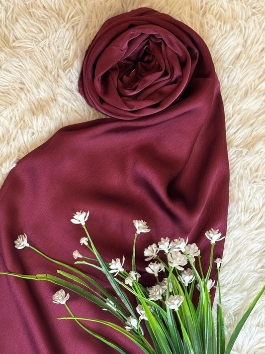 Crinkle Silk - Wine