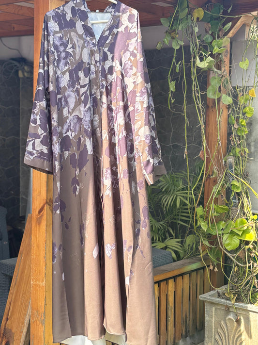 Woodlands – Printed Abaya